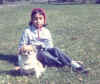 Anna and angel in park closeup-USE.JPG (50211 bytes)